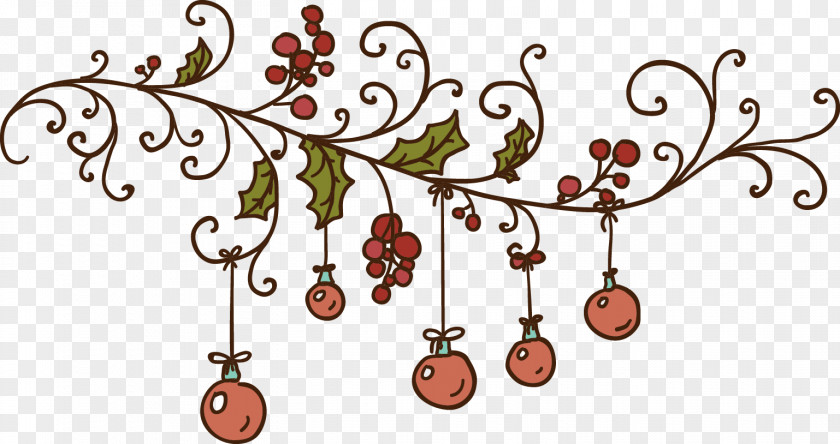 Christmas Decoration Ornament Mistletoe Clip Art PNG