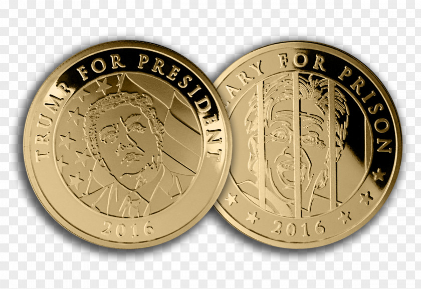 Coin US Presidential Election 2016 United States Crippled America Presidency Of Donald Trump PNG