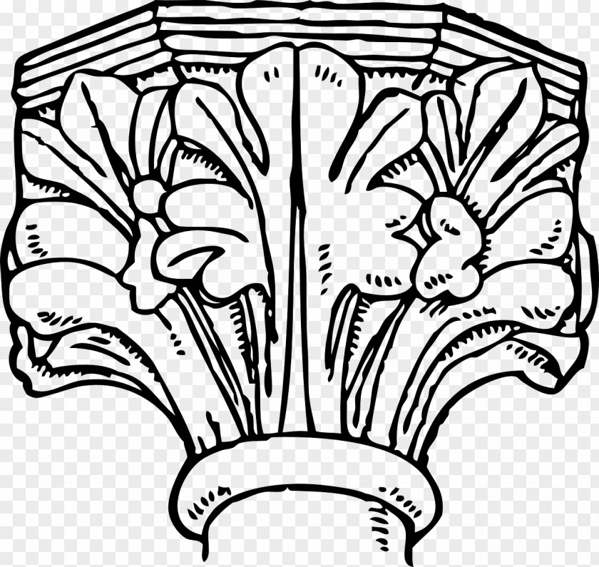 Column Gothic Architecture Art Capital Clip PNG