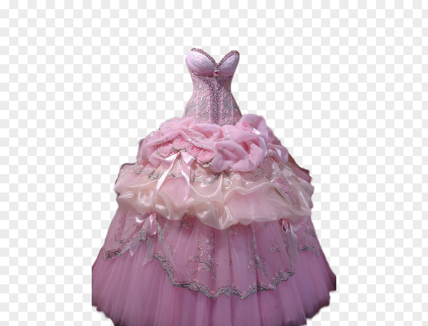 Evening Dress Wedding Ball Gown Princess PNG