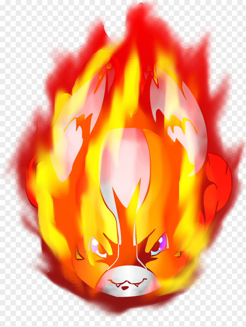 Flame Jack-o'-lantern Desktop Wallpaper PNG