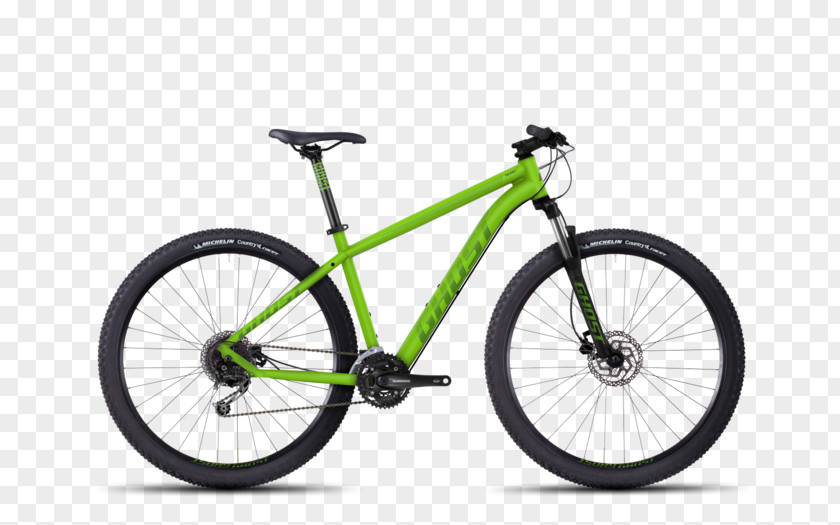 Green And Dark Grey Bicycle Derailleurs Mountain Bike Ghost Kato FS 2.7 AL Heureka Shopping PNG