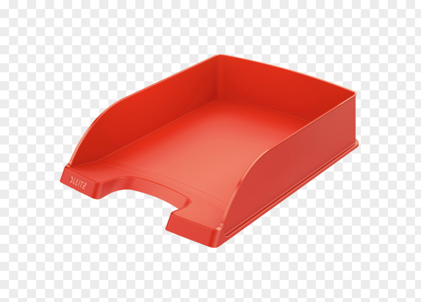 Lei Esselte Leitz GmbH & Co KG Office Supplies Tray Red PNG