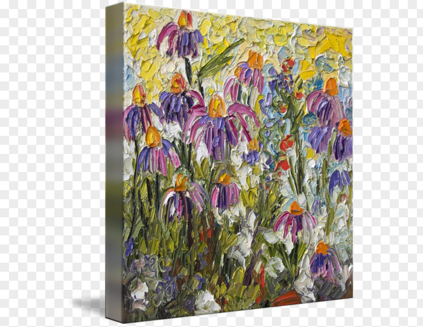 Painting Floral Design Acrylic Paint Art PNG
