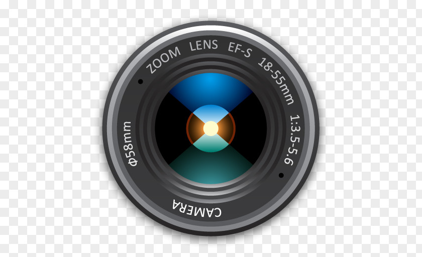 Camera Lens Mobile App Social Media Video PNG