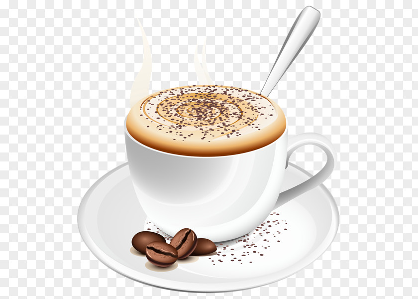 Cappuccino PNG clipart PNG