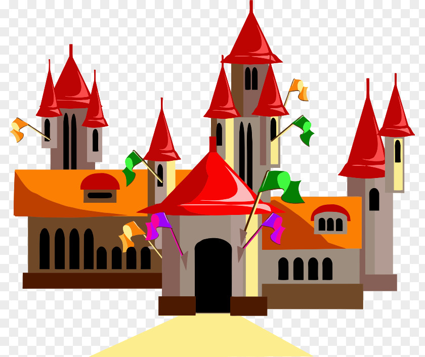 Castle Clip Art Vector Graphics Image Openclipart PNG