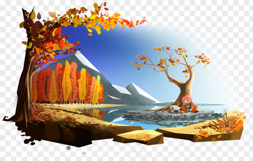 Chroma Graphics Illustration Leaf Tree PNG