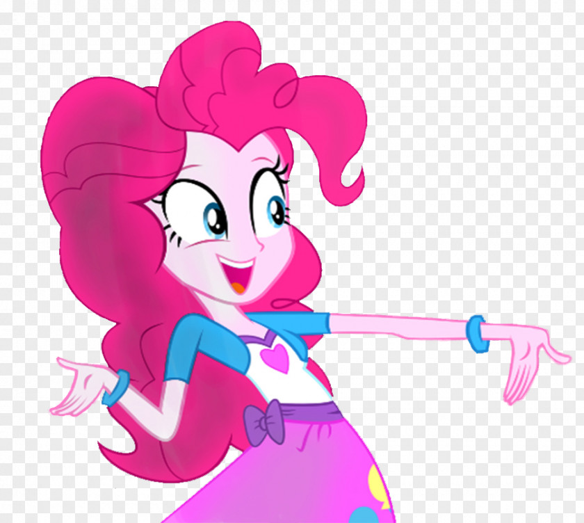 Equestria Girls Pinkie Pie Cartoon Clip Art PNG