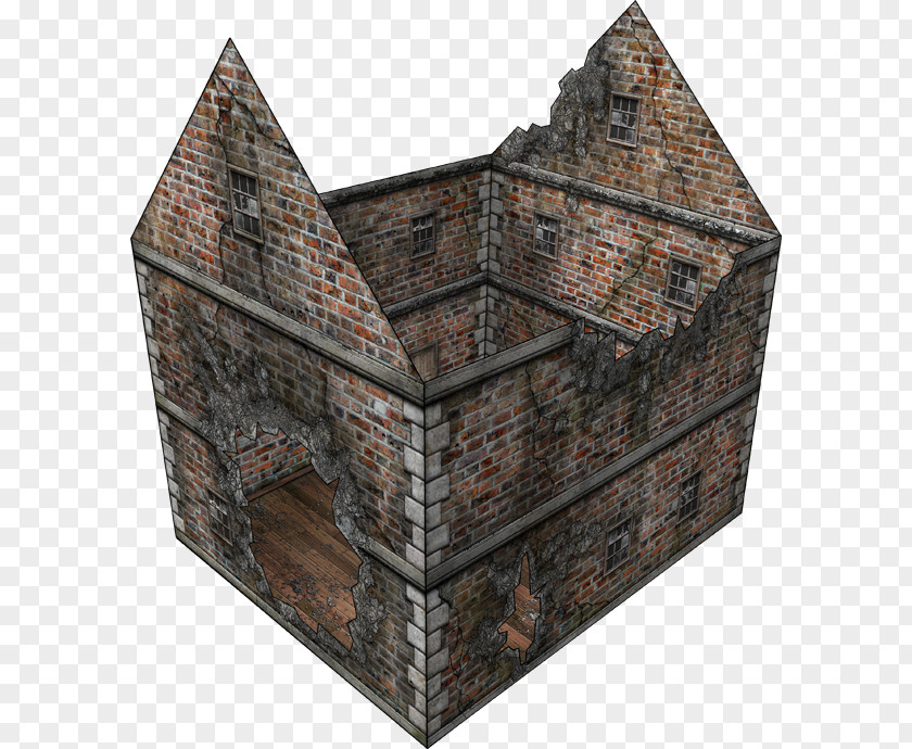 Messy War Ruins Middle Ages Medieval Architecture PNG