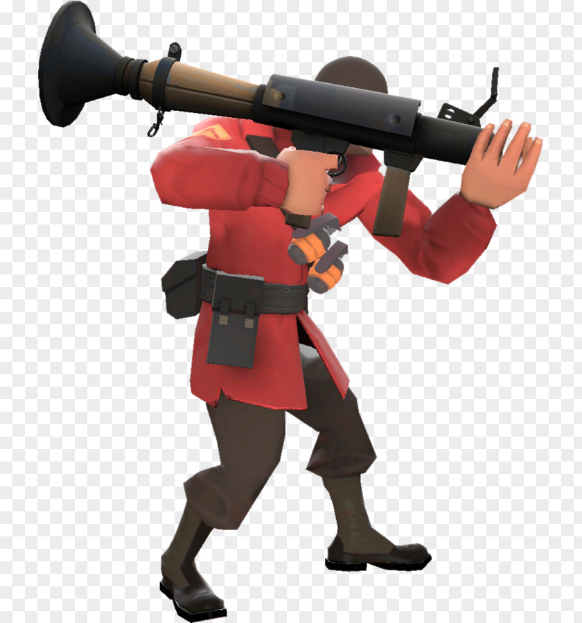 Soldier Team Fortress 2 Rocket Launcher Jumping Source SDK PNG