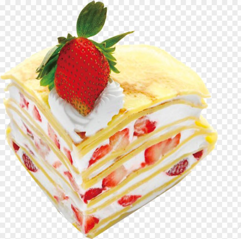 Strawberry Chocolate Cake Cream Sandwich Omelette Fried Egg Layer PNG