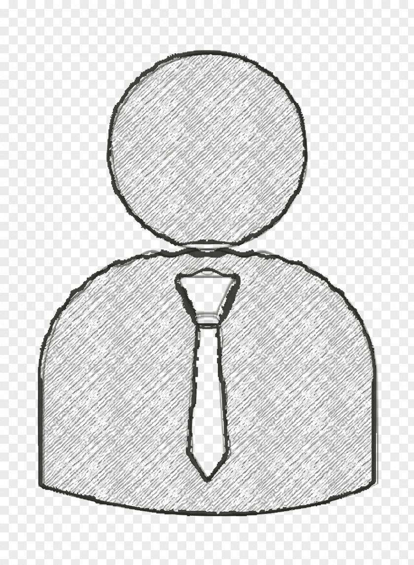 Tie Headgear Humans 3 Icon Business Person Silhouette Wearing PNG