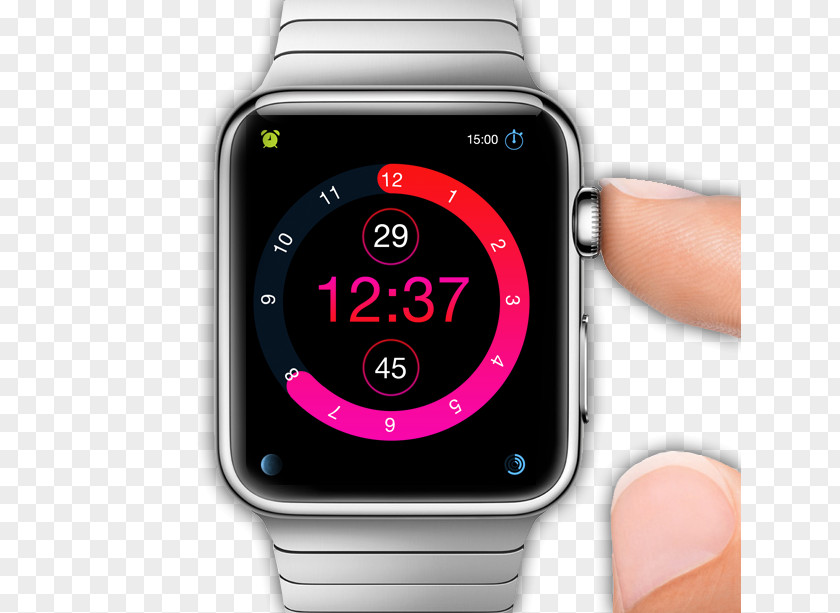 Apple Watch Mobile Phones Clock Face PNG