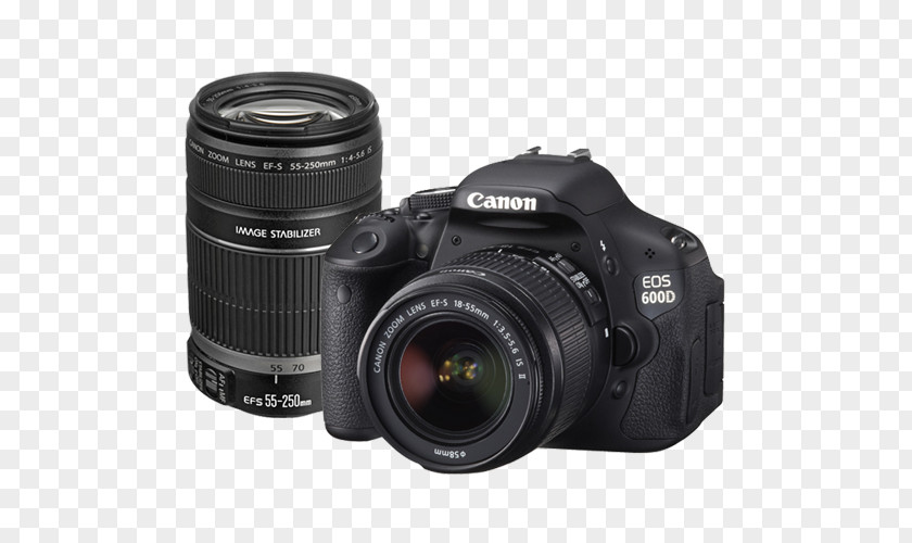 Canon 600D EOS 700D EF-S 18–55mm Lens Digital SLR PNG