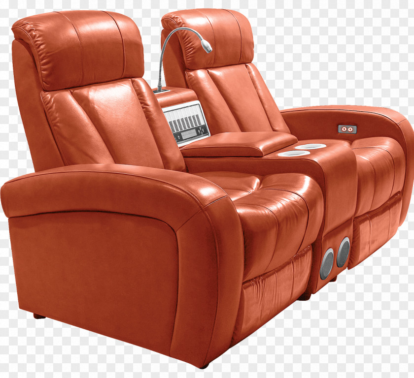 Cinema Seat Recliner Massage Chair PNG