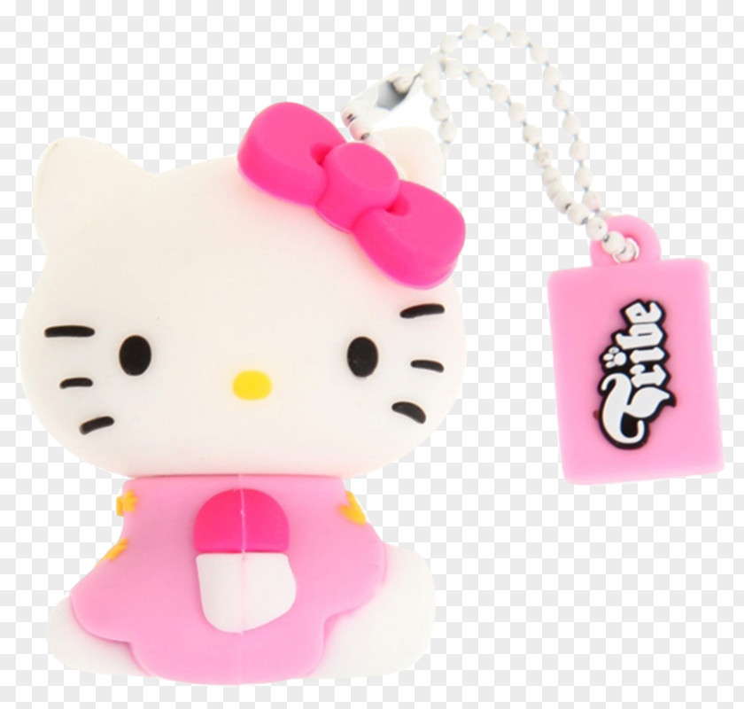 Hello Kitty Balloon Bip Ling Key Chains USB Flash Drives Book PNG