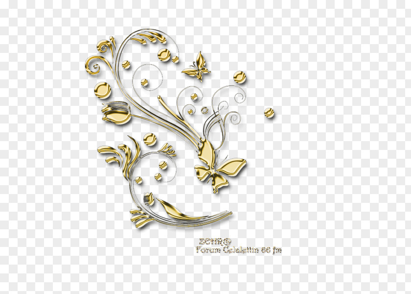 Jewellery Ornament Gold Silver PNG