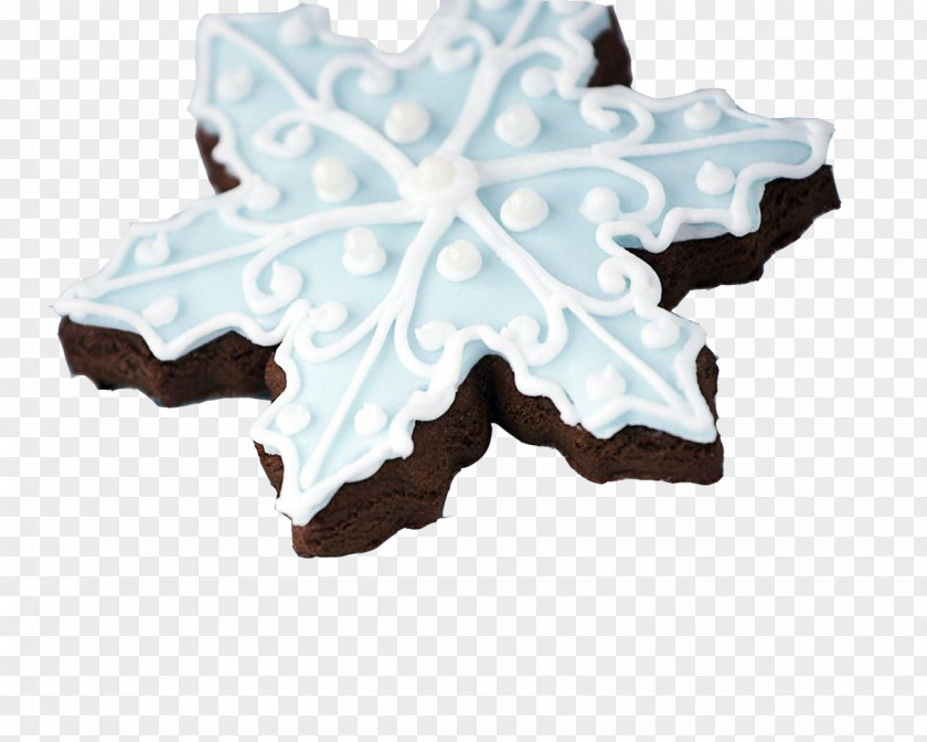 Blue And White Snowflake Pattern Chocolate Cake Christmas Wedding Cookie Cutter Dress PNG