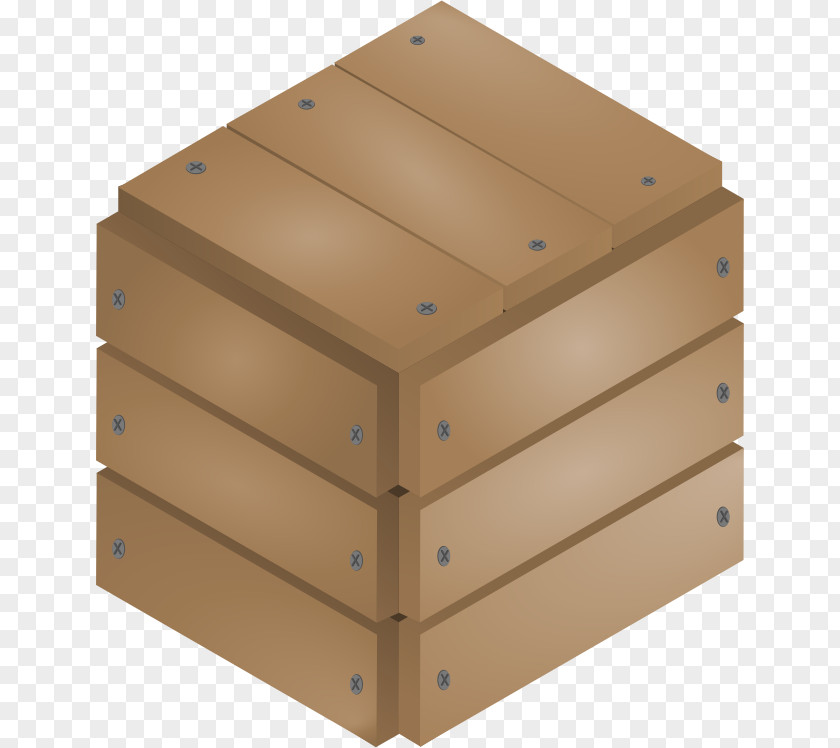 Box Clip Art Wooden Vector Graphics PNG