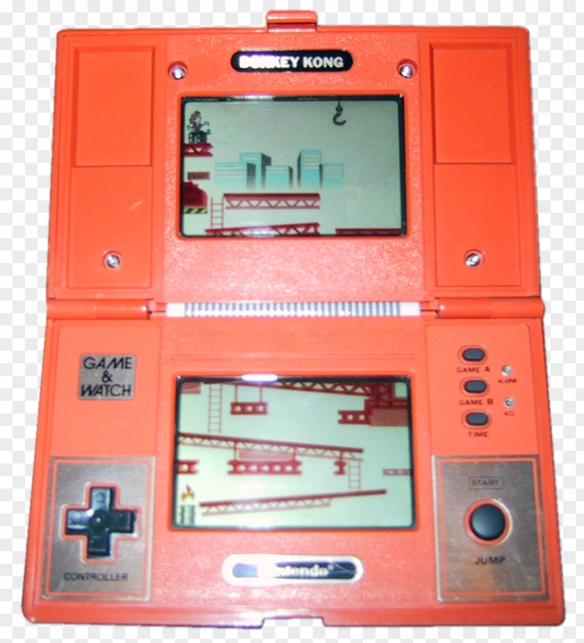 Nintendo Donkey Kong Jr. Game & Watch Entertainment System PNG