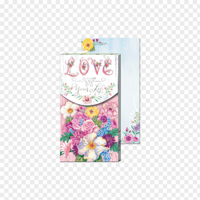 Notepad++ Notebook Greeting & Note Cards Pocket Pink PNG