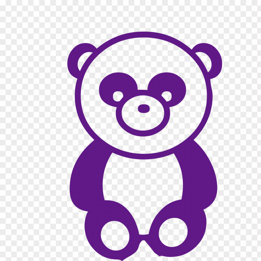 Panda Giant T-shirt Red Decal Sticker PNG