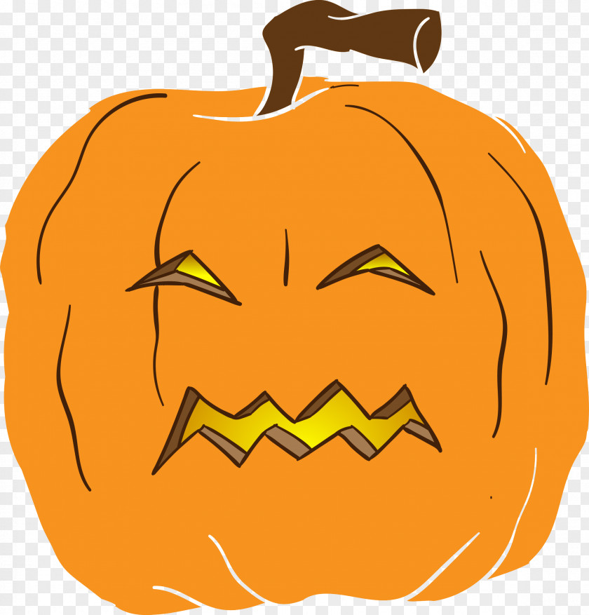 Pumpkin Jack-o'-lantern Clip Art Halloween PNG