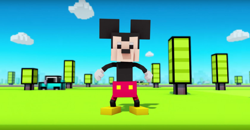 Crossy Road Disney Smash Hit Frogger Mickey Mouse PNG