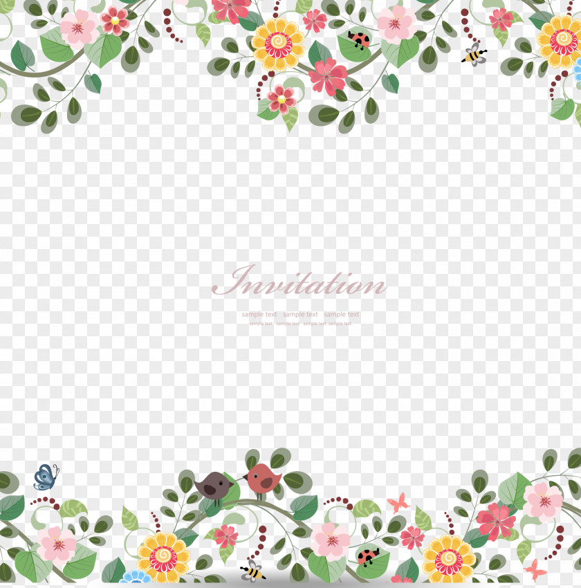 Flowers Border Flower Stock Photography Clip Art PNG