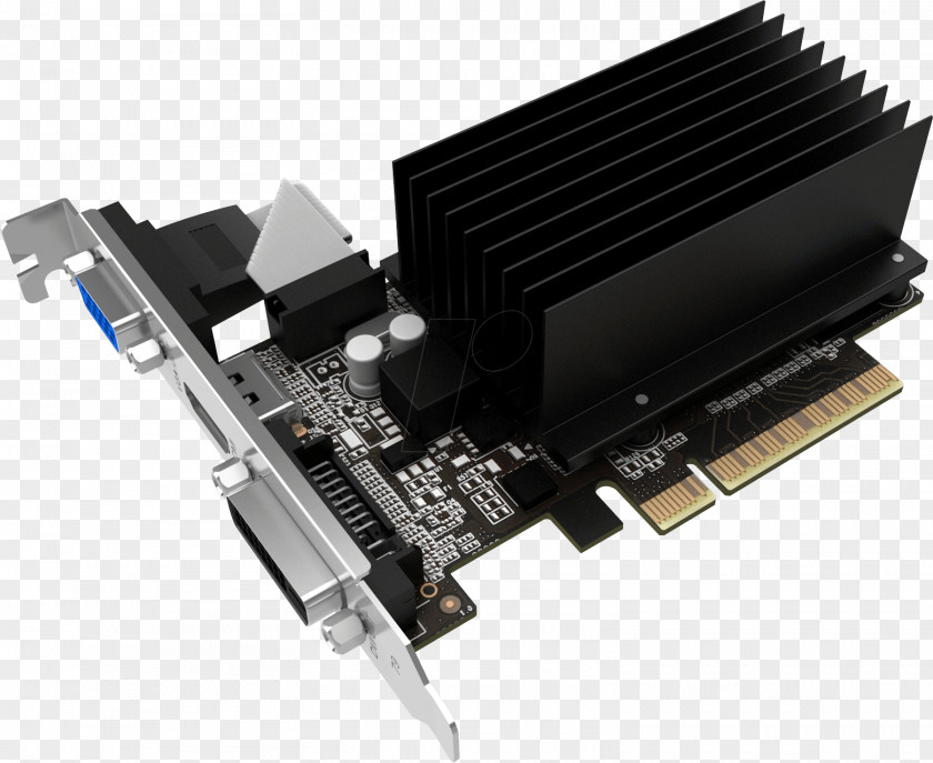 Low Profile Graphics Cards & Video Adapters GeForce Palit Digital Visual Interface DDR3 SDRAM PNG