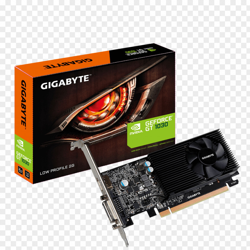 Low Profile Graphics Cards & Video Adapters Gigabyte Technology GDDR5 SDRAM GeForce Computer PNG