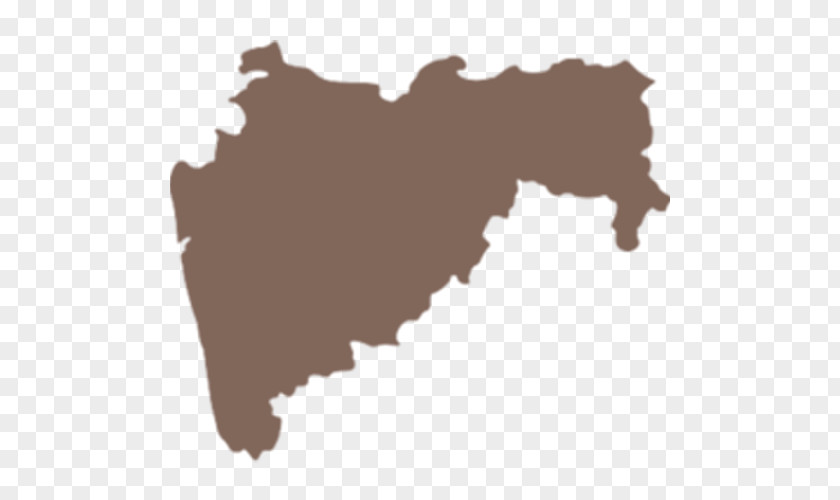 Map Maharashtra Blank PNG