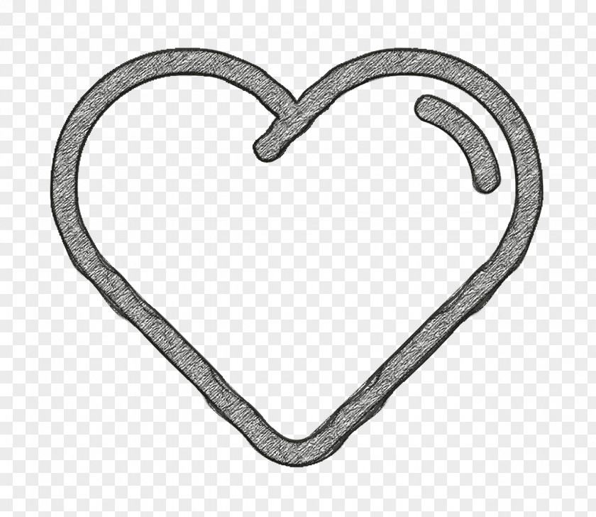 Metal Silver Heart Icon Miscellaneous Elements PNG