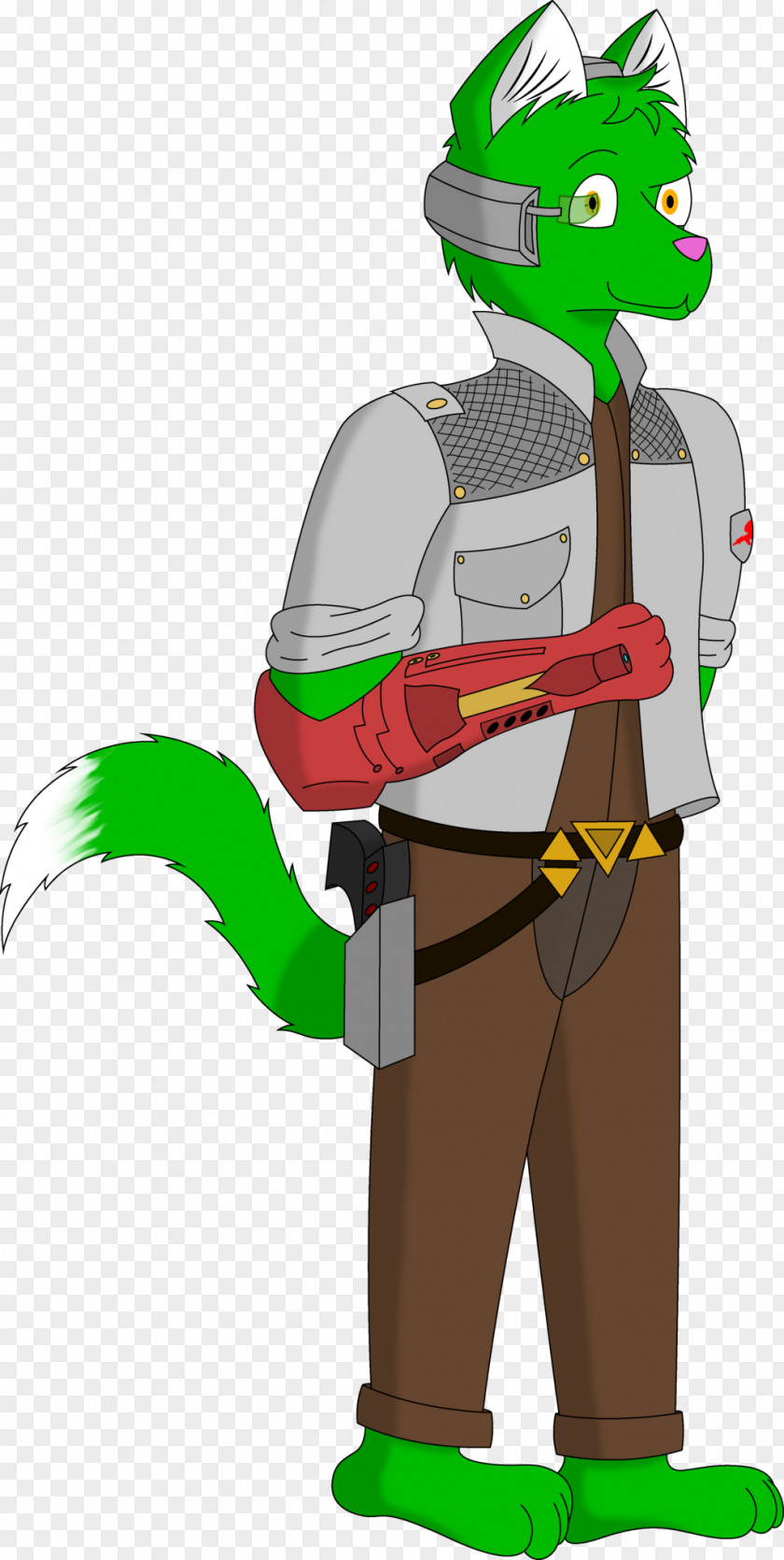 Star Fox Line Art Character PNG