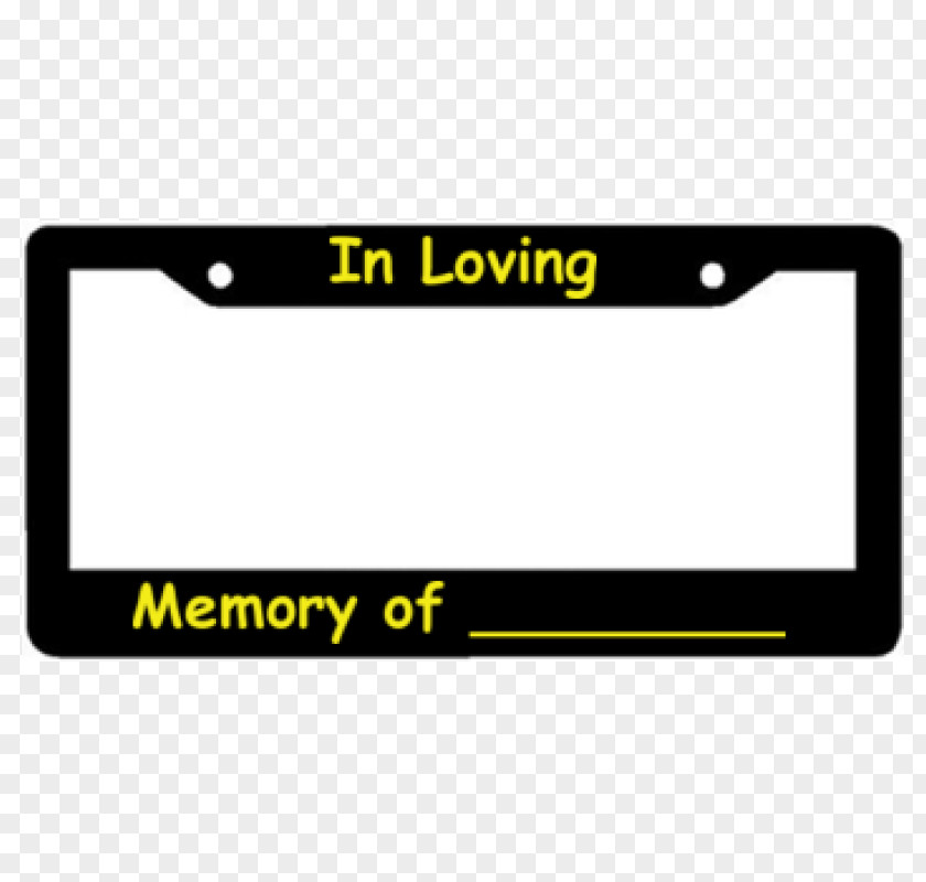 In Loving Memory University Of California, Berkeley Vehicle License Plates Car Street-legal Picture Frames PNG