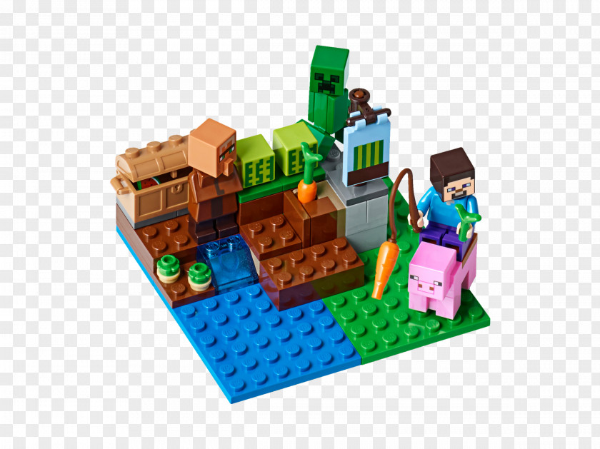Toy LEGO Minecraft The Melon Farm Amazon.com Kiddiwinks Store (Forest Glade House) PNG