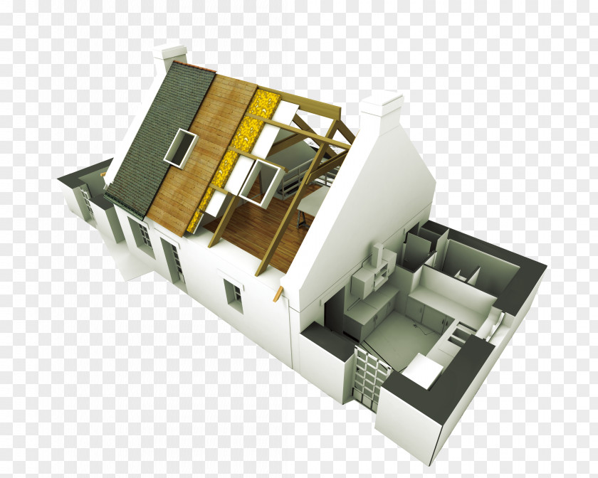 3d Model Of Residential Buckle Clip Free Architectural Engineering Building House Home Construction Improvement PNG