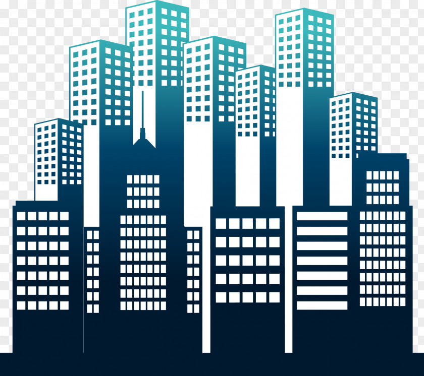 City Silhouette Building Architecture PNG