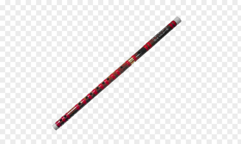 Musical Instrument Material Bamboo Flute Red Baseball Sports Equipment PNG