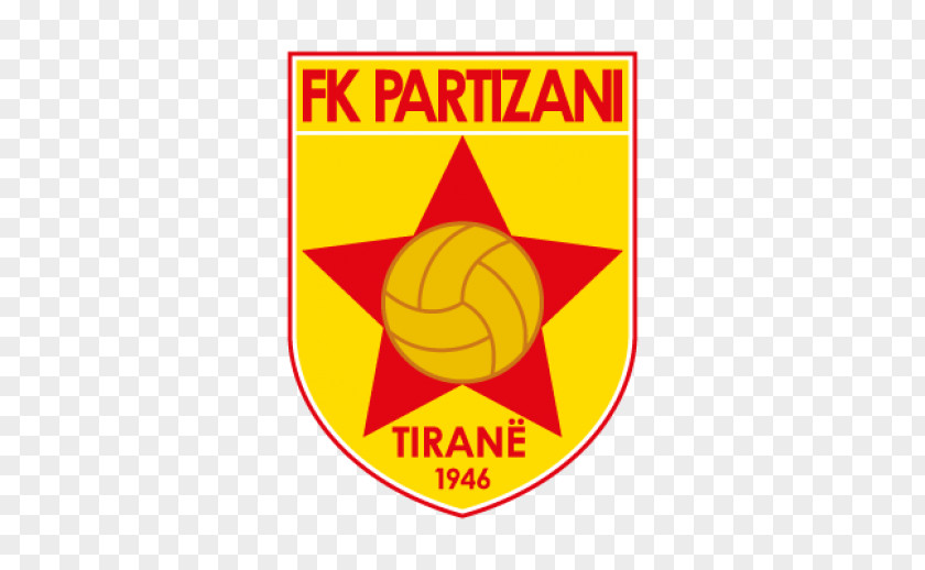 Partizan Vector FK Partizani Tirana Logo Football Emblem PNG