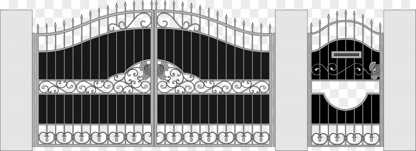 Vector Cell Gate Map Forging Wicket Door Fence PNG