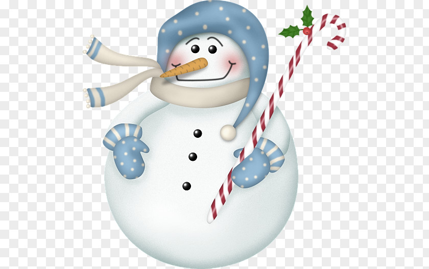 Cartoon Snowman Christmas Card Clip Art PNG
