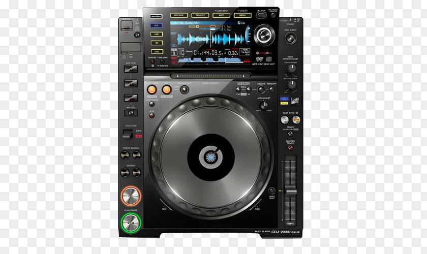DJ Special Disc Players CDJ-2000nexus Pioneer Corporation CD Player PNG