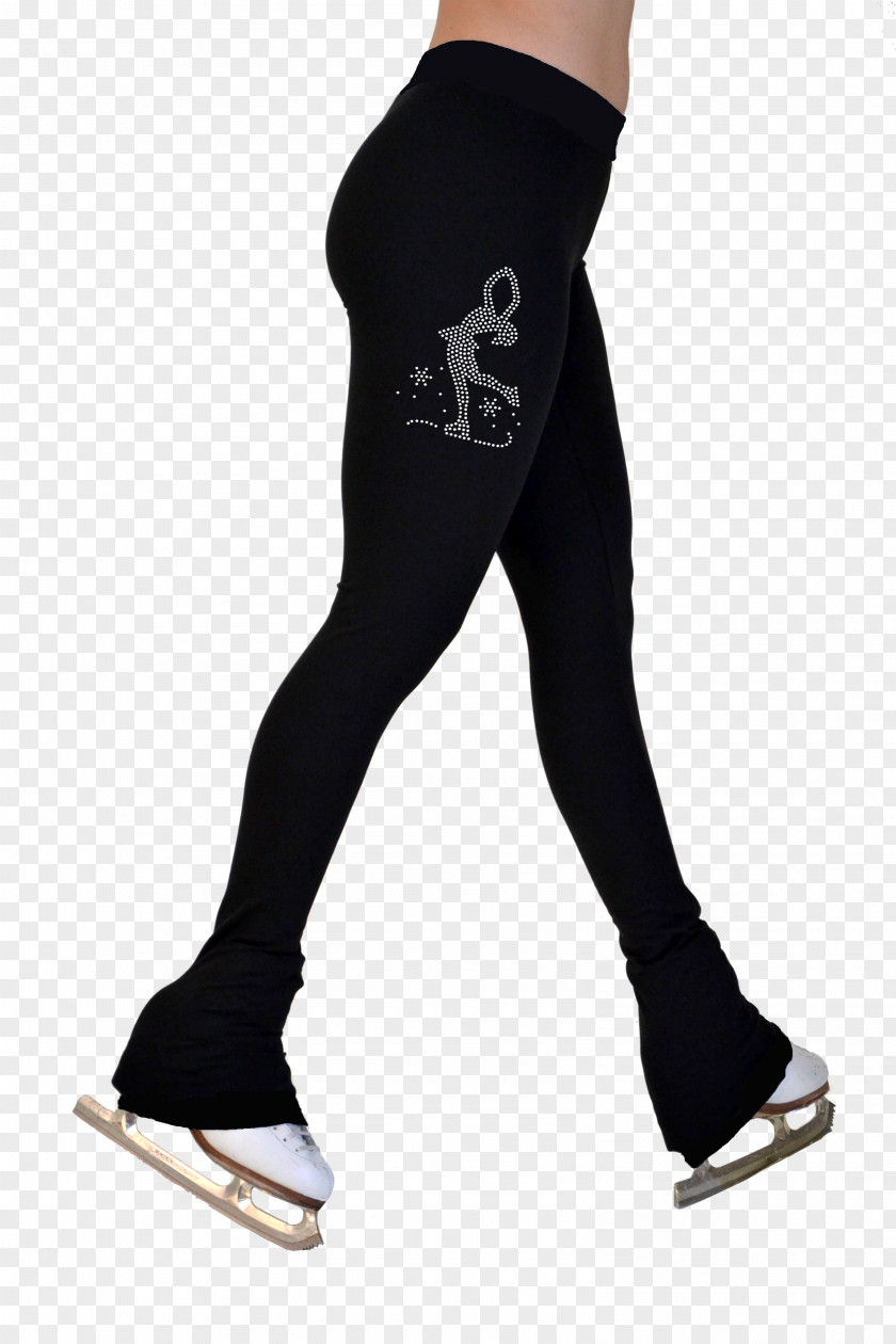 Figure Skating Ice Skates Pants Leggings PNG