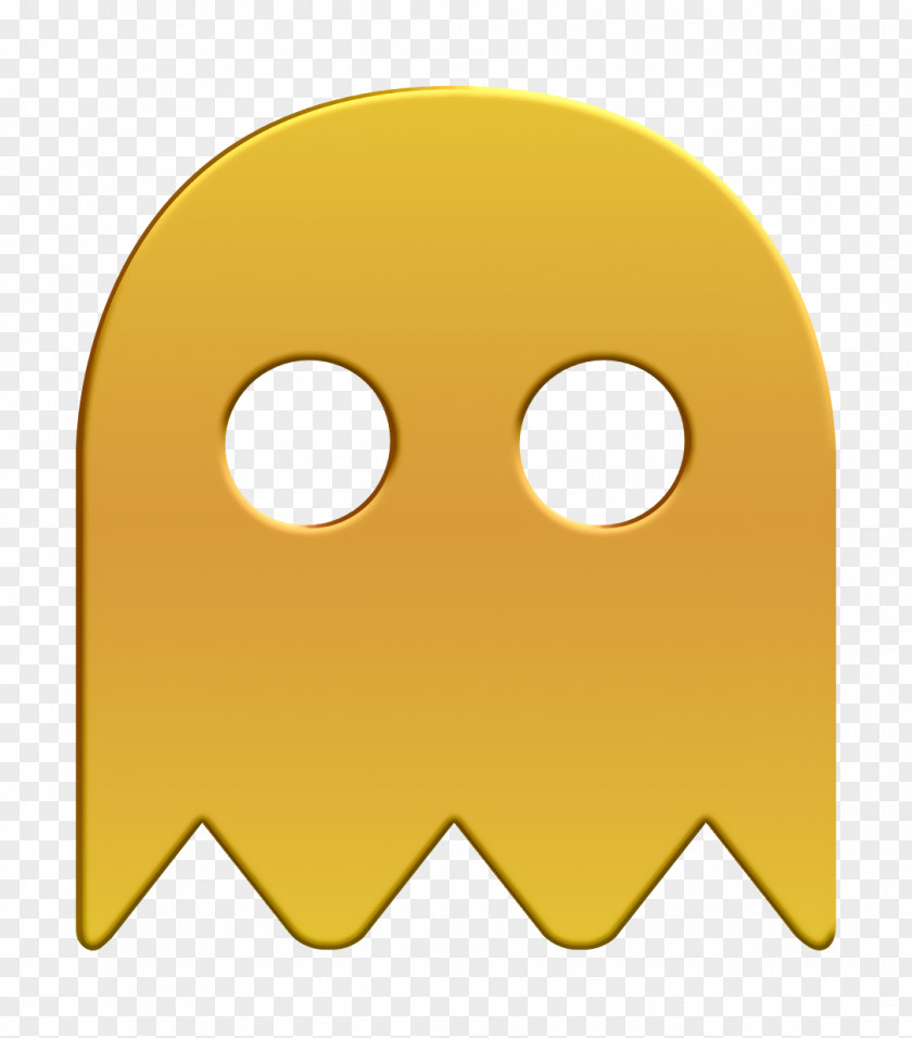 Pac Man Icon Gaming Bold Web Application PNG