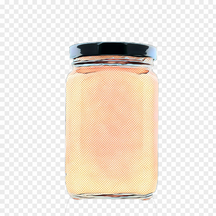 Peach Food Mason Jar PNG