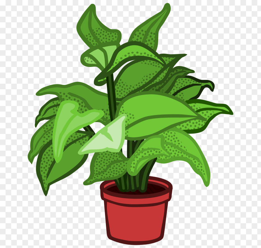 Potted Plant Clip Art PNG