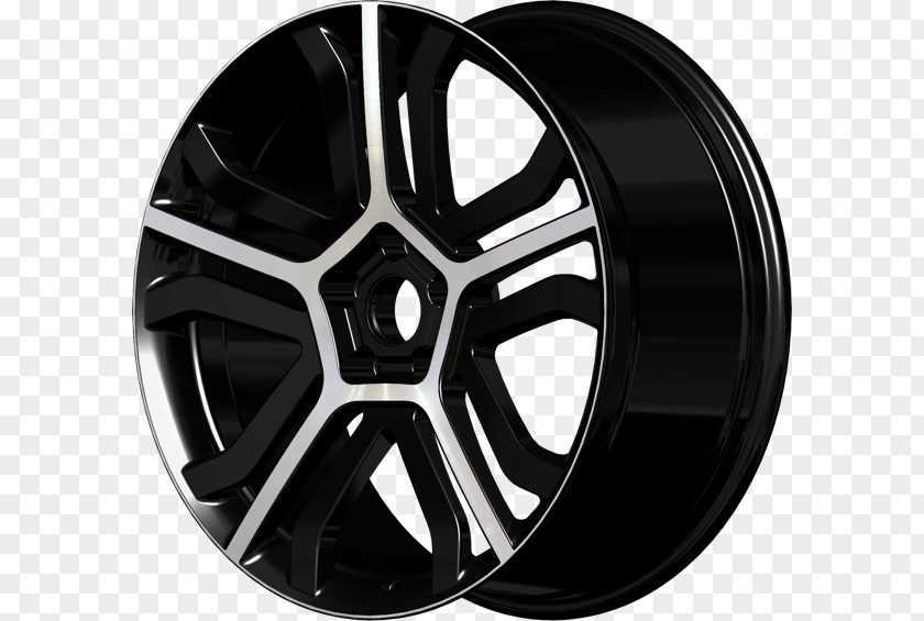 Car Alloy Wheel Tire Rim Spoke PNG