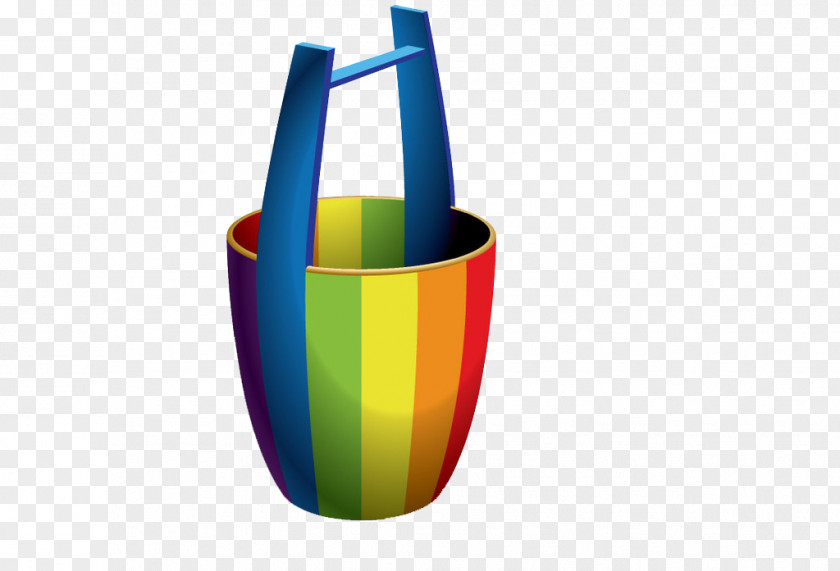 Colorful Life Cannikin Laptop Barrel Theory Bucket PNG